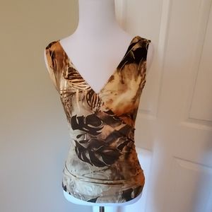 Cache Sleeveless  Top🍂